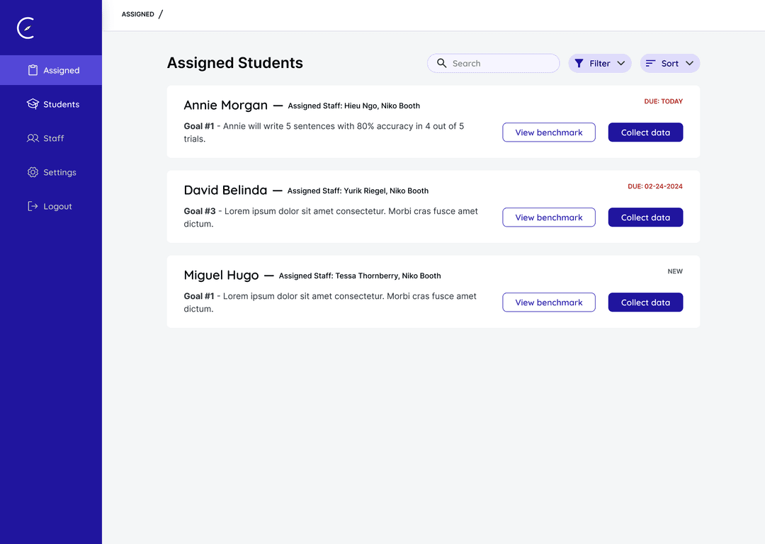 visual design elements for compass