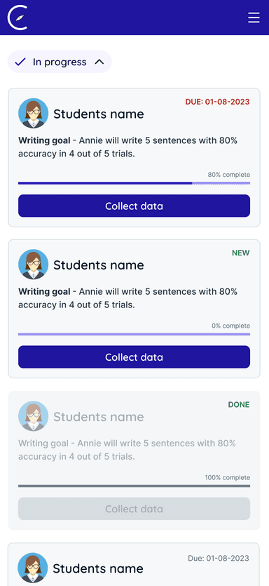 visual design elements for compass